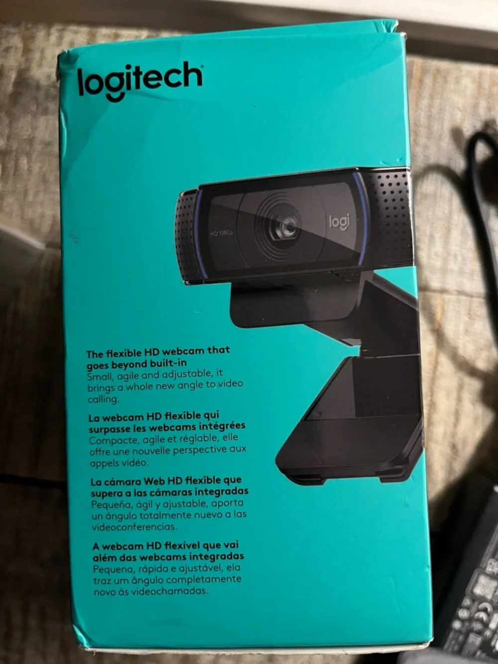Logitech C920 Pro HD Webcam - Black with Blue Accents